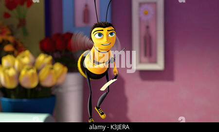 BEE MOVIE JERRY SEINFELD voices Barry B. Benson BEE MOVIE     Date: 2007 Stock Photo