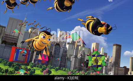 BEE MOVIE JERRY SEINFELD voices Barry B. Benson BEE MOVIE     Date: 2007 Stock Photo