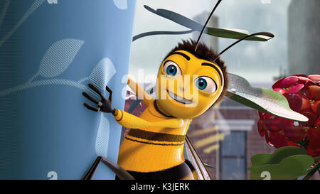 BEE MOVIE JERRY SEINFELD voices Barry B. Benson BEE MOVIE     Date: 2007 Stock Photo