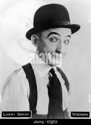 LARRY SEMON Silent film comedian LARRY SEMON Stock Photo