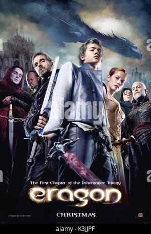 ERAGON ROBERT CARLYLE, DJIMON HOUNSOU, ED SPELEERS, JEREMY IRONS, SIENNA GUILLORY, GARRETT HEDLUND, JOHN MALKOVICH ERAGON     Date: 2006 Stock Photo