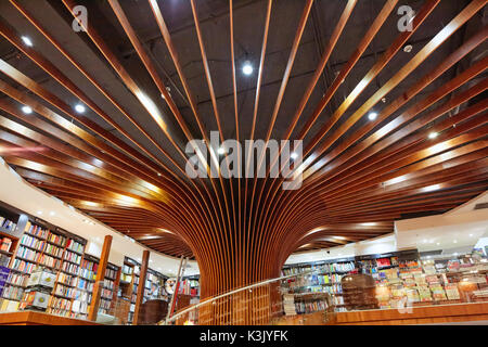 Libreria Antartica (Antartica bookstore), Antartica Libros inside La Costanera, Santiago Chile Stock Photo