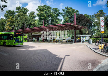 Drummer Street Bus Station in Cambridge UK Stock Photo