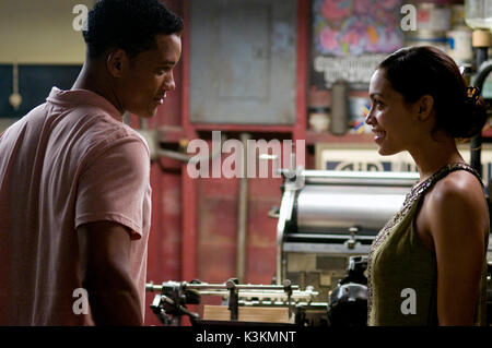 SEVEN POUNDS WILL SMITH, ROSARIO DAWSON        Date: 2008 Stock Photo