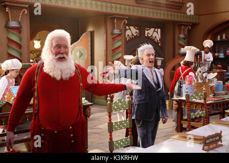 THE SANTA CLAUSE 3 : THE ESCAPE CLAUSE TIM ALLEN as Scott Calvin / Santa Claus, MARTIN SHORT as Jack Frost        Date: 2006 Stock Photo