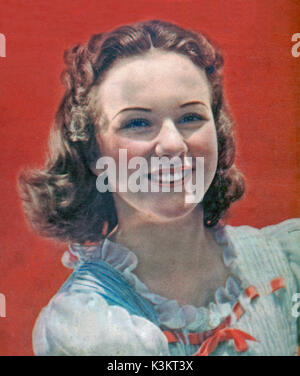 DEANNA DURBIN American actress (1921 - 2013)       Date: 1921 - 2013 Stock Photo