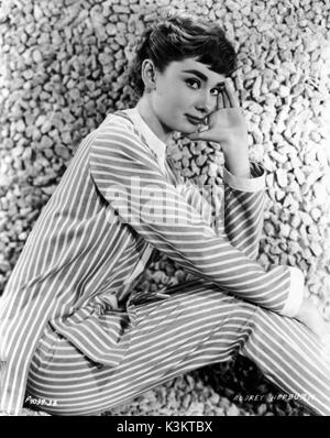 AUDREY HEPBURN Belgian born Actress Stock Photo