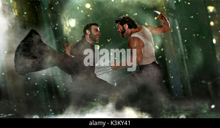 X-MEN ORIGINS: WOLVERINE Hugh Jackman, Liev Schreiber       Date: 2009 Stock Photo