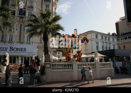 TRANSFORMERS: REVENGE OF THE FALLEN BumbleBee Cannes Film Festival, 2009       Date: 2009 Stock Photo