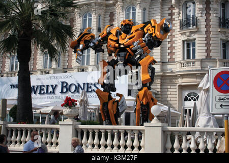 TRANSFORMERS: REVENGE OF THE FALLEN BumbleBee Cannes Film Festival, 2009       Date: 2009 Stock Photo