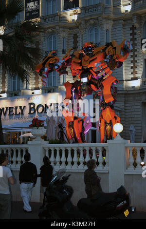 TRANSFORMERS: REVENGE OF THE FALLEN BumbleBee Cannes Film Festival, 2009       Date: 2009 Stock Photo