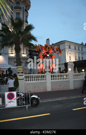 TRANSFORMERS: REVENGE OF THE FALLEN BumbleBee Cannes Film Festival, 2009       Date: 2009 Stock Photo