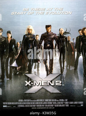 [貴重]　X2: X-Men 劇場掲示用バナー X2 aka X-MEN 2 X2 Date: 2003 Stock Photo - Alamy