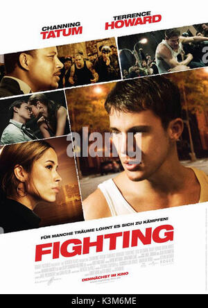 FIGHTING CHANNING TATUM FIGHTING     Date: 2009 Stock Photo