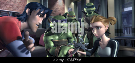 TMNT Donatello, Michelangelo, Leonardo and Raphael TMNT Date: 2007 Stock  Photo - Alamy