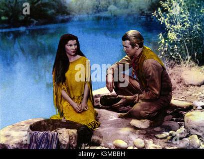 BROKEN ARROW [US 1950] DEBRA PAGET, JAMES STEWART     Date: 1950 Stock Photo