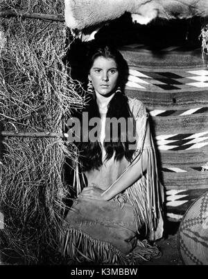 Debra Paget / Broken Arrow 1950 directed by Delmer Daves Stock Photo ...