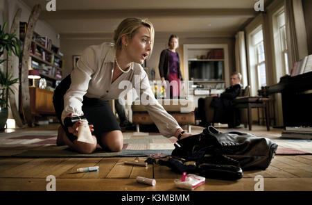 CARNAGE [FR / GER / POL / SP 2011] [L-R] KATE WINSLET [left], JODIE FOSTER, CHRISTOPH WALTZ [background]     Date: 2011 Stock Photo