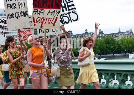 MADE IN DAGENHAM [BR 2010] [L-R] ANDREA RISEBOROUGH, JAIME WINSTONE, SALLY HAWKINS, [?]     Date: 2010 Stock Photo