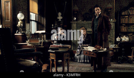 SHERLOCK HOLMES [US / BR / GER 2009]  JUDE LAW as Dr Watson, KELLY REILLY, ROBERT DOWNEY JR as Sherlock Holmes     Date: 2009 Stock Photo