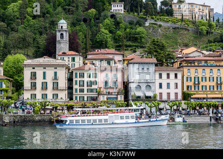 View of Bellagio, Lake Como, Lombardy, Italy. Stock Photo