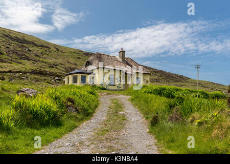 Europe, Ireland, Kerry County, Iveragh Peninsula. School on Valentia Island Stock Photo
