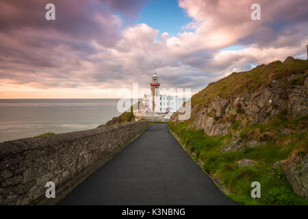 Baily lighthouse, Howth, County Dublin, Ireland, Europe. Stock Photo