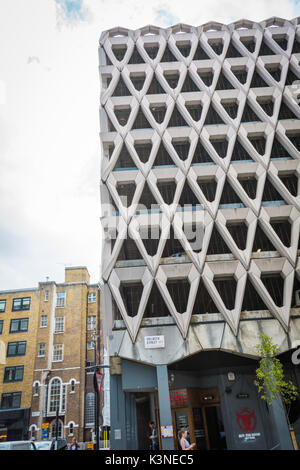 Michael Blampied's Welbeck Street car park on Welbeck Street, London, W1, UK Stock Photo