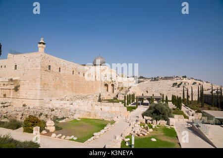 El-Aksah Mosque, Jerusalem old city Stock Photo