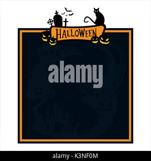 halloween vector background Stock Vector