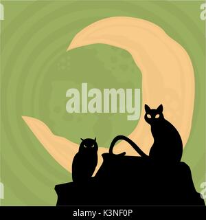 halloween vector background Stock Vector