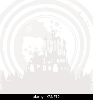 halloween white texture background Stock Vector