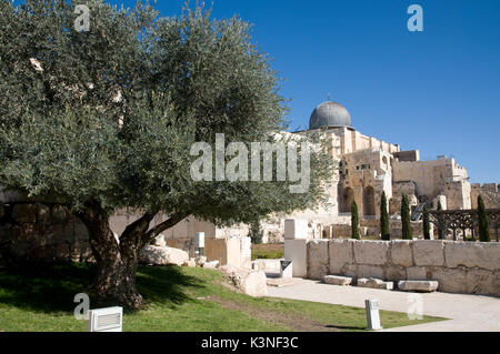 El-Aksah Mosque, Jerusalem old city Stock Photo