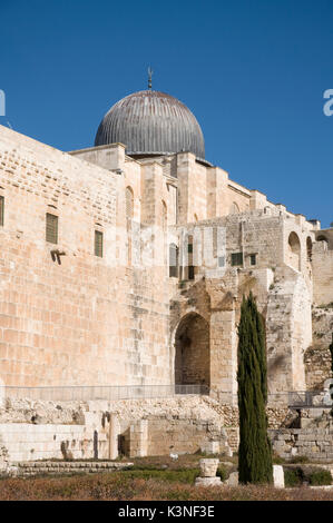 El-Aksah Mosque, Jerusalem old city Stock Photo