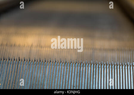 Abstract blurred Image of escalator in shopping mall store for background usage. Stock Photo