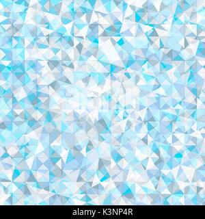 Abstract blue triangle geometrical background, Vector Illustration Stock Vector