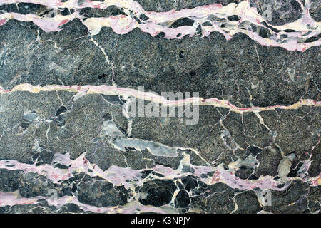 Patterned structure of gray marble pattern gold russia for des Stock Photo