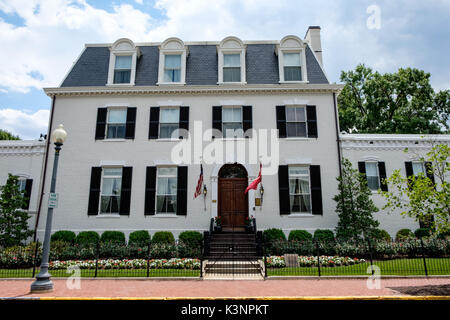 Commandants House, US Marine Corps, 801 G Street SE, Washington DC Stock Photo