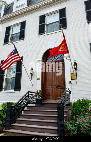 Commandants House, US Marine Corps, 801 G Street SE, Washington DC Stock Photo