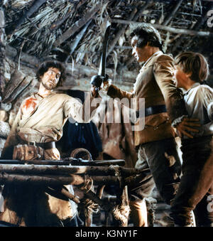 TREASURE ISLAND [US / BR 1950] [unidentified], DENIS O'DEA as Dr Livesey, BOBBY DRISCOLL as Jim Hawkins     Date: 1950 Stock Photo