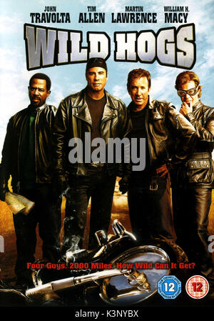 WILD HOGS [US 2007] [L-R] MARTIN LAWRENCE, JOHN TRAVOLTA, TIM ALLEN, WILLIAM H. MACY     Date: 2007 Stock Photo