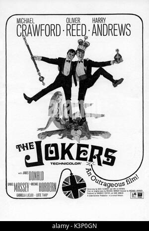 THE JOKERS [BR 1967] MICHAEL CRAWFORD, OLIVER REED     Date: 1967 Stock Photo