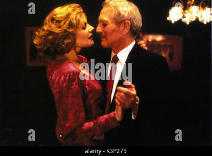 THE COLOR OF MONEY [US 1988]  HELEN SHAVER, PAUL NEWMAN as Fast Eddie Felson     Date: 1988 Stock Photo