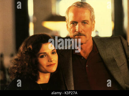 THE COLOR OF MONEY [US 1988]  MARY ELIZABETH MASTRANTONIO, PAUL NEWMAN as Fast Eddie Felson     Date: 1988 Stock Photo