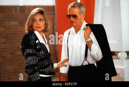 THE COLOR OF MONEY [US 1988]  HELEN SHAVER, PAUL NEWMAN as Fast Eddie Felson     Date: 1988 Stock Photo