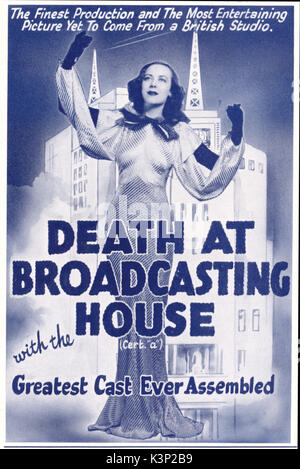 DEATH AT BROADCASTING HOUSE [BR 1934] aka DEATH AT A BROADCAST     Date: 1934 Stock Photo