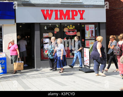 Wimpy england hi-res stock photography and images - Alamy