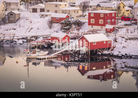 Reine, Lofoten Island, Norway Stock Photo