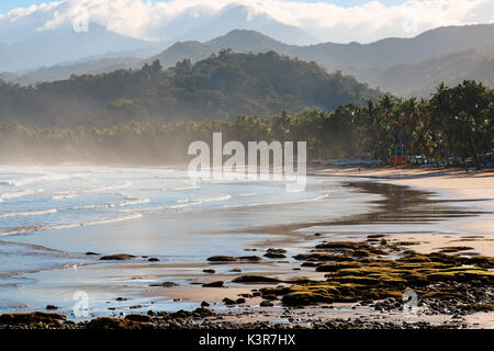 Palawan beach, by the Undergorund River, Philippines Stock Photo