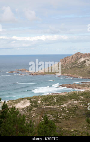 Trece Beach; Costa de la Muerte; Galicia; Spain Stock Photo